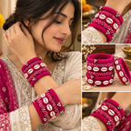 Handmade Fabric Wrapped Statement Chooda